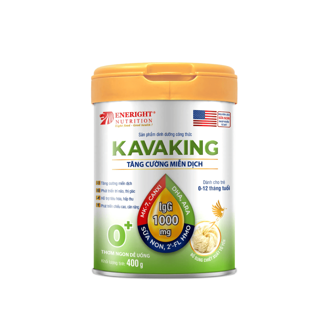 Sữa KAVAKING số 0+ cho trẻ 0 - 12 tháng